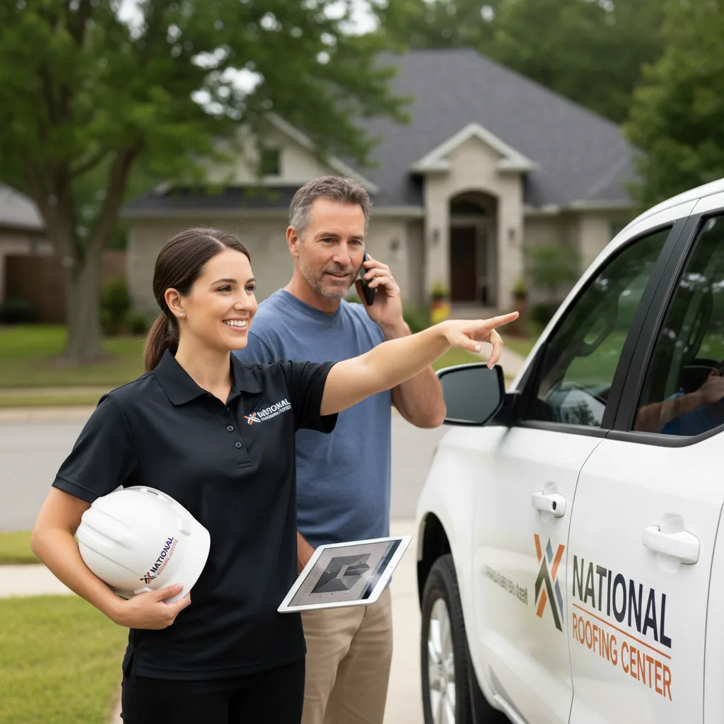 National Roofing Center customer support in Clarence
